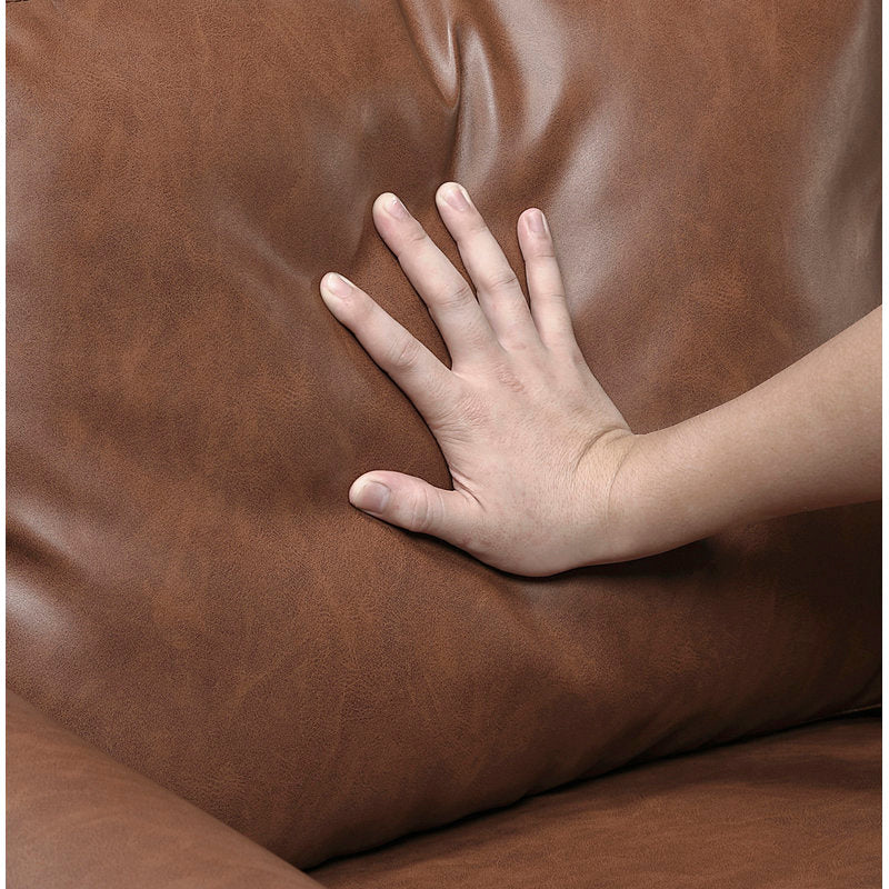 Kulik 79" Faux Leather Sofa with Modern & Contemporary Design