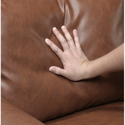 Kulik 79" Faux Leather Sofa with Modern & Contemporary Design