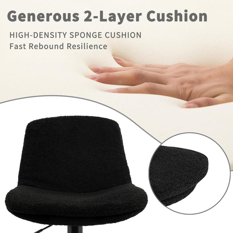 Hitoshi Adjustable Height Counter & Bar Stool