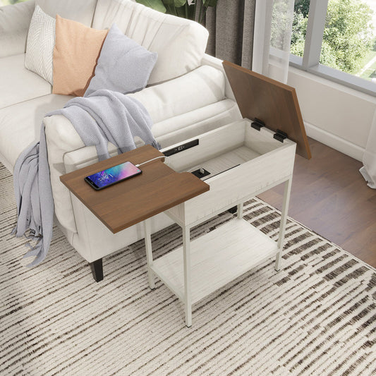 Biyanca End Table with Outlet