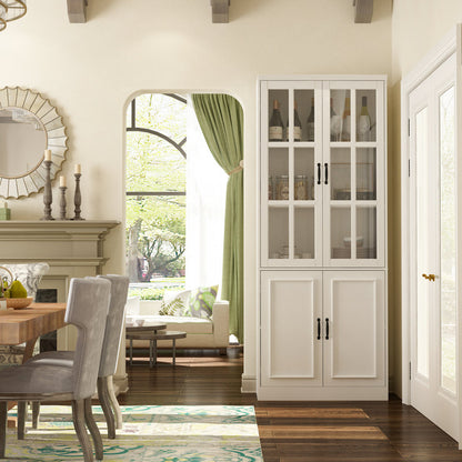 Hoschton 31.5" wide 5 shelf Cabinet