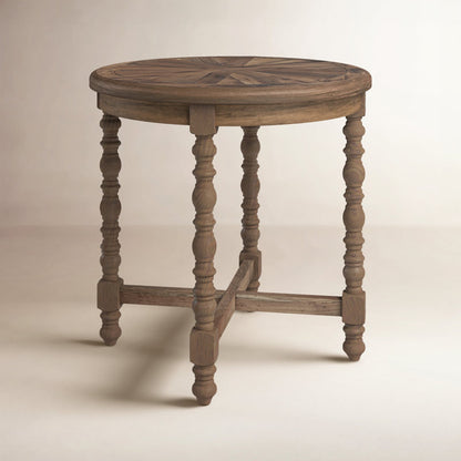 Jacob Solid Wood End Table