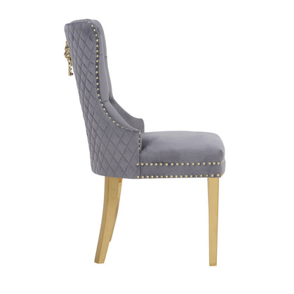 Camie Tufted Velvet Upholstered Side Chair