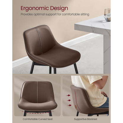 Bar Stools Set of 2 Counter Height Bar Stools ( 28” seat height )