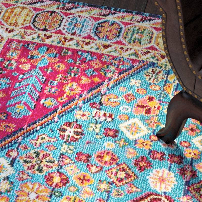 Multicolor / Blue Shetucket 7'10" x 10'10"