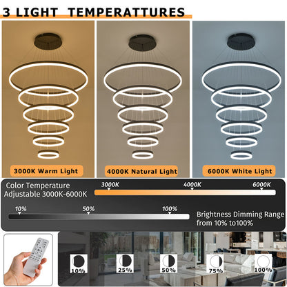 Divo LED Geometric Chandelier