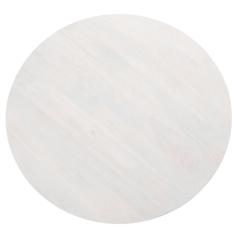 Iver Solid Wood Pedestal Coffee Table (Minor Crack)