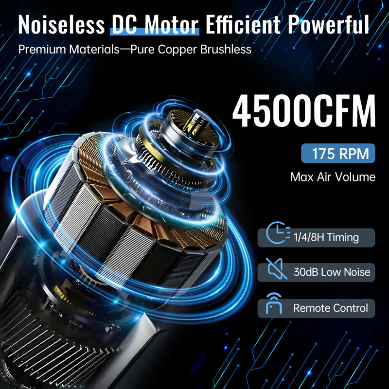 52" Shylo 5 - Blade LED Standard Ceiling Fan with Light Kit Included Black Brown