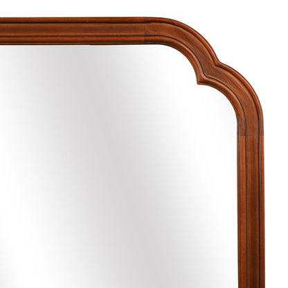 Ali Wood Accent Wall for Bathroom, Decorative Mirror 40"x30"