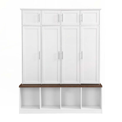 Hall Tree with Multiple Storage Space ( no box )